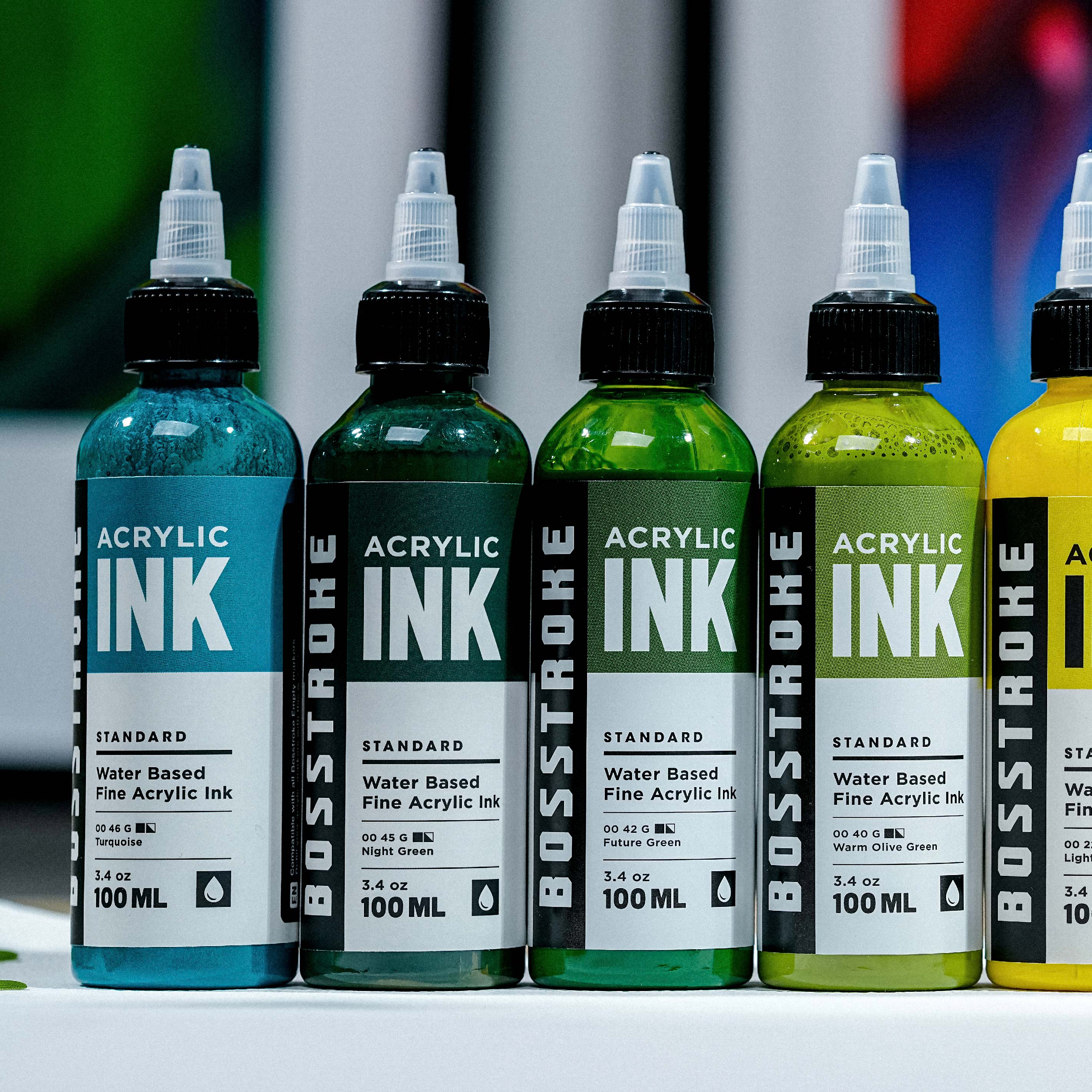 Acrylic Ink 100ml - Future Green